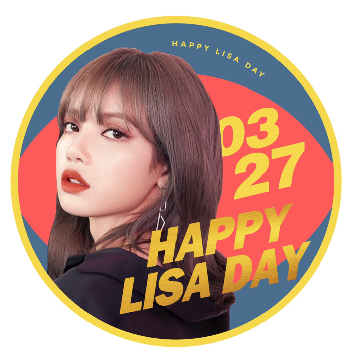 Lisa生日应援头像❤HAPPY LISA DAY❤