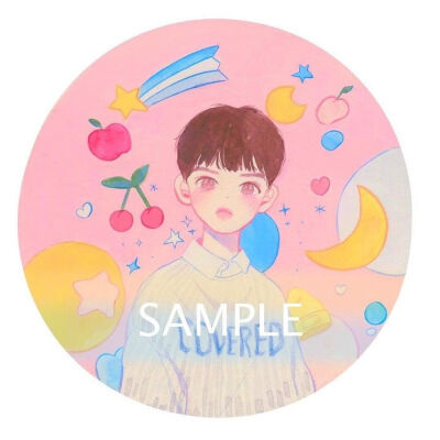 自于韩国的插画师폼이（ ins：fommy__y ）的彩铅插画作品。作品配色明快丰富的彩铅女孩，线条简单却充满萌感。