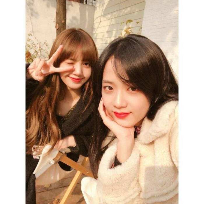 Lisa＆金智秀jisoo