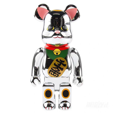 皮蛋｜BE@RBRICK BEARBRICK 400％ 招财猫