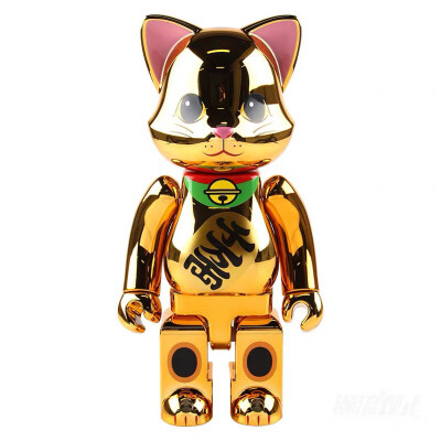 皮蛋｜BE@RBRICK BEARBRICK 400％ 招财猫