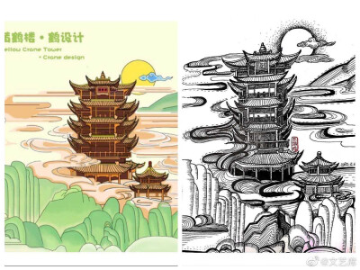 线描建筑