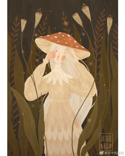 今日插画推荐复古风
插画师：August Ro ​