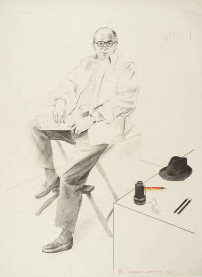 1976年，David Hockney画的Billy