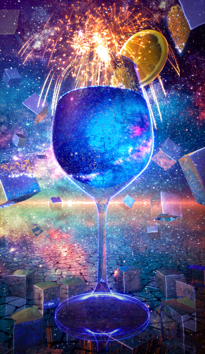 Ice cube & firework 画师：rengreng