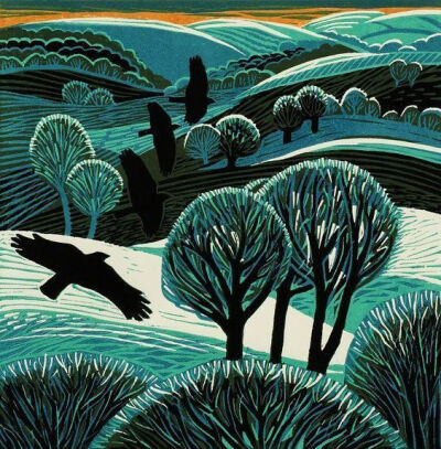 面料拼贴画来自Annie Soudain