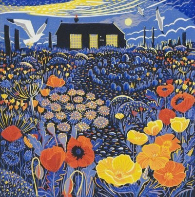 面料拼贴画来自Annie Soudain