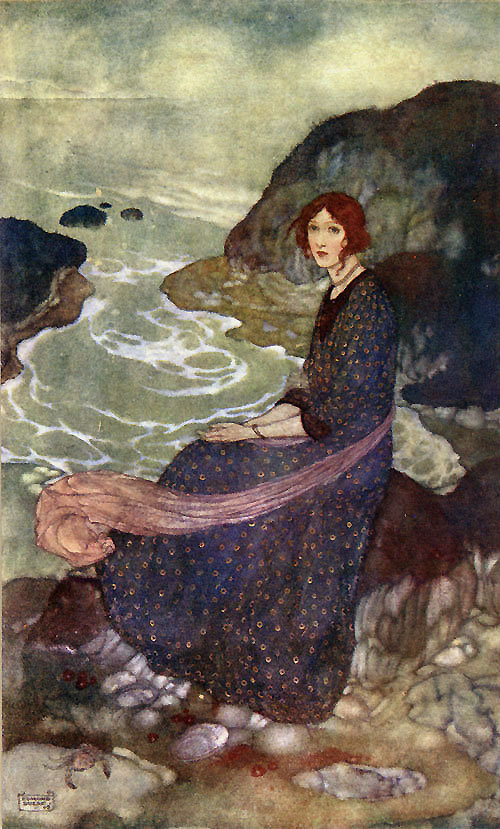 “凡是过往，皆为序章。” ——《暴风雨》莎士比亚埃德蒙·杜拉克（Edmund Dulac）为莎士比亚作品绘制的插画。