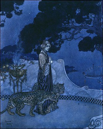 “凡是过往，皆为序章。” ——《暴风雨》莎士比亚埃德蒙·杜拉克（Edmund Dulac）为莎士比亚作品绘制的插画。