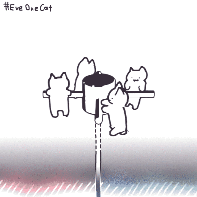 eveonecat 永动猫
gif动图沙雕可爱猫猫表情包