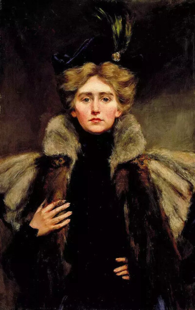 Natalie Clifford Barney, painted in 1896 by her mother Alice Pike Barney
