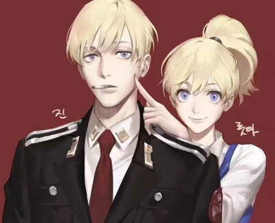 #ACCA13区监察课# 欧塔斯兄妹！！
twi：jm_etc44 