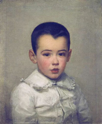 Marie Bracquemond，Pierre Bracquemond as child，1878