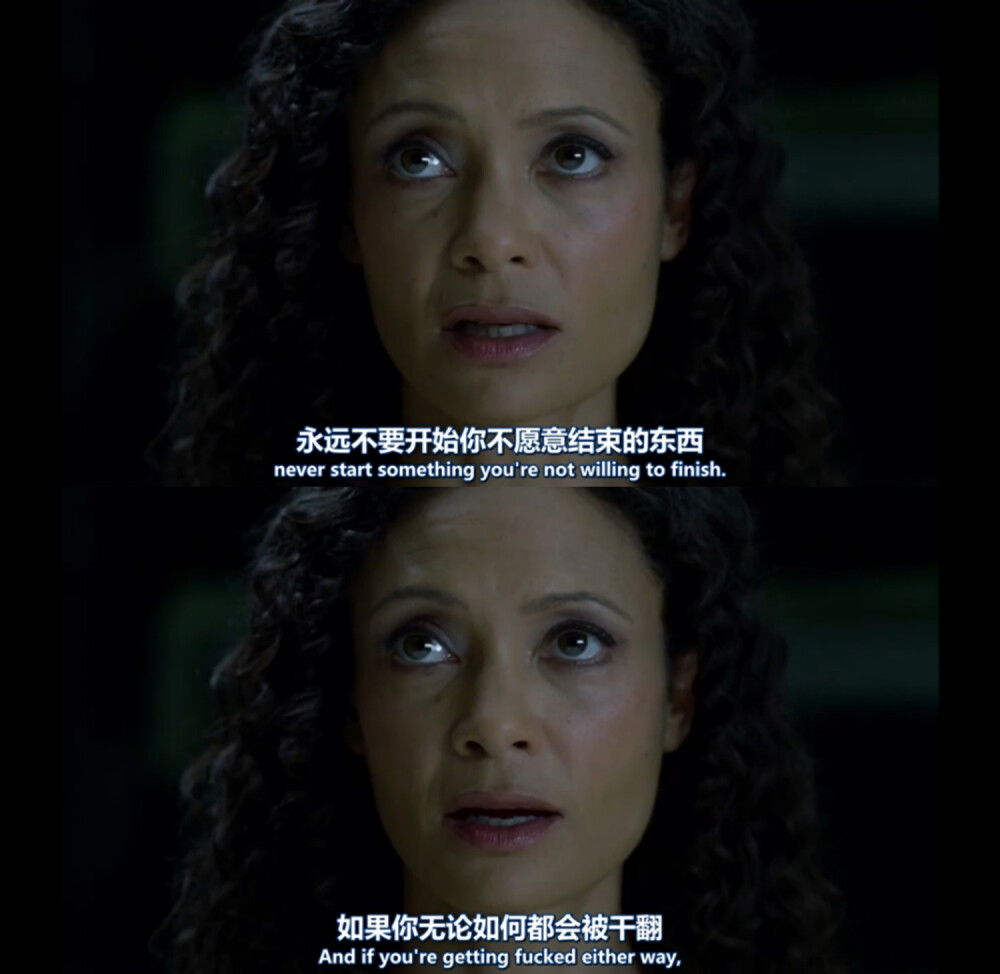 【西部世界第一季】Westworld/生活/爱情/文字/句子/经典台词/截图（自制截图，禁止下载后二次编辑上传！）