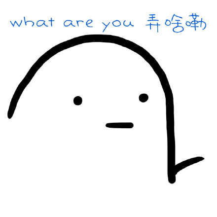 what are you 弄啥嘞（彼尔德）