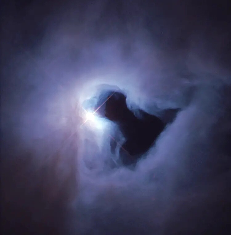 你生日当天的宇宙
1月21日 图源NASA
哈勃望远镜
2000年1月21号的Reflection Nebula NGC 1999，反射星云