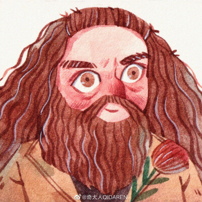 哈利波特头像 手绘森系风格 情侣头像
来源WB：@奇大人QIDAREN