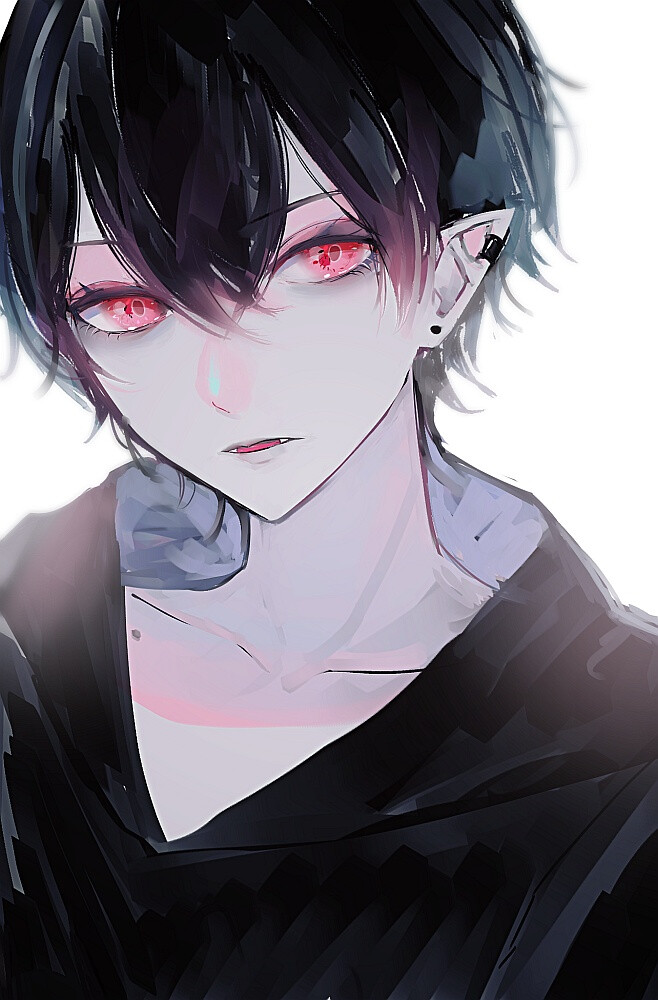 推上太太画的黑发葛叶