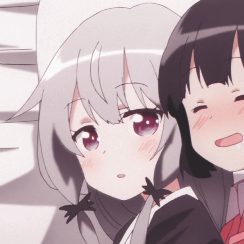 可爱动漫闺蜜女头