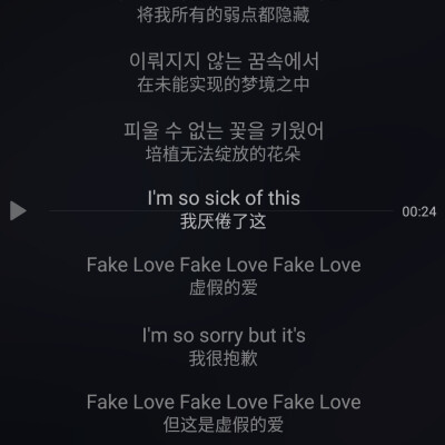 FAKE LOVE