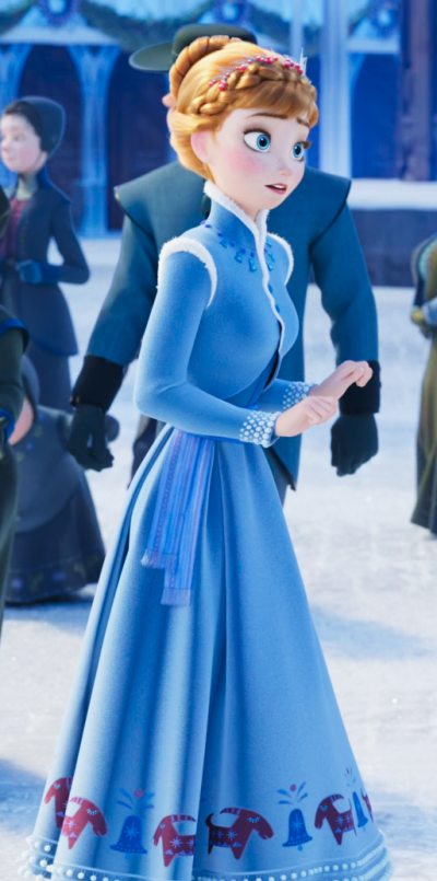 《Frozen：雪宝的冰雪大冒险》Anna 壁纸 转自冰雪大冒险吧https://tieba.baidu.com/p/6566295214?pn=9