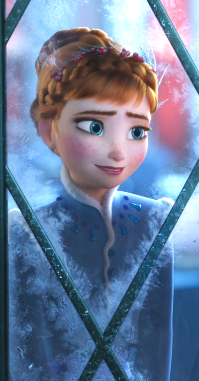 《Frozen：雪宝的冰雪大冒险》Anna 壁纸 转自冰雪大冒险吧https://tieba.baidu.com/p/6566295214?pn=9