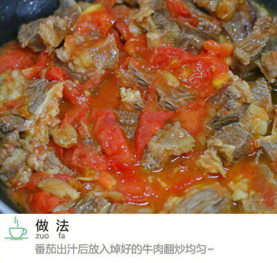 【番茄炖牛肉】牛肉入味软烂，汤头红亮，茄味浓郁，吃肉喝汤，不要太爽