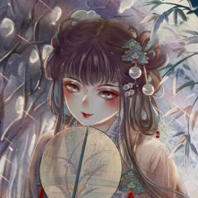 动漫头像╱动漫女头╱少女心头像╱可爱头像╱治愈头像╱插画╱小清新头像／部位头像／古风头像／古风女头