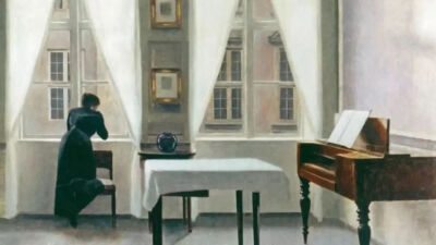 Vilhelm Hammershøi, Interior Strandgade 30, 1901