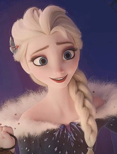 《Frozen：雪宝的冰雪大冒险》Elsa 头像