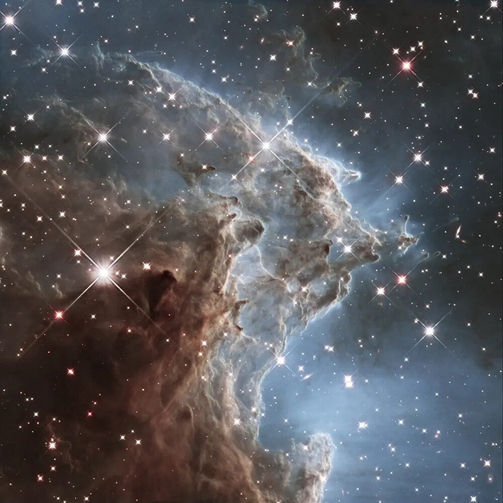 你生日当天的宇宙
2月9日 图源NASA
哈勃望远镜
2014年2月9号Monkey Head Nebula，猴头星云