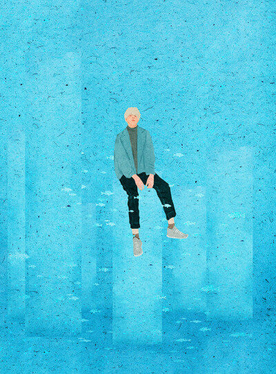 ｜雨天｜
越南插画师_Xuan Loc Xuan