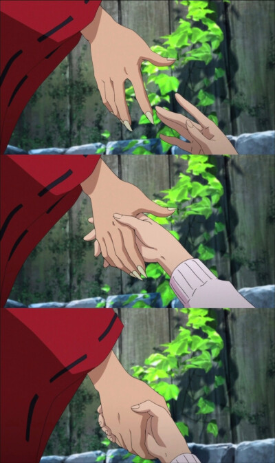 本来打算一个人过好久 却没想到会遇见你
犬夜叉 戈薇（阿篱）
犬薇夫妇