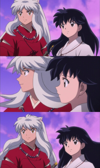 本来打算一个人过好久 却没想到会遇见你
犬夜叉 戈薇（阿篱）
犬薇夫妇