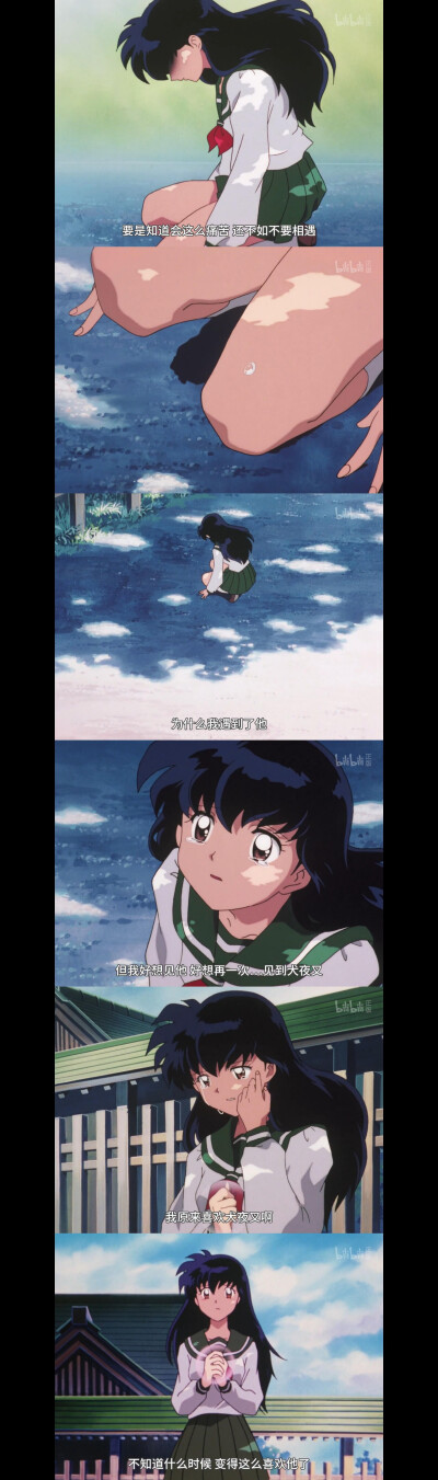 犬夜叉 心头的白月光