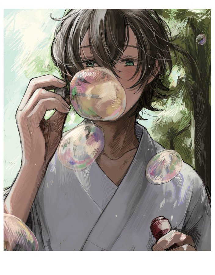 催眠麦克风 ヒプノシスマイク 梦野幻太郎 生贺 4.1 转自推特