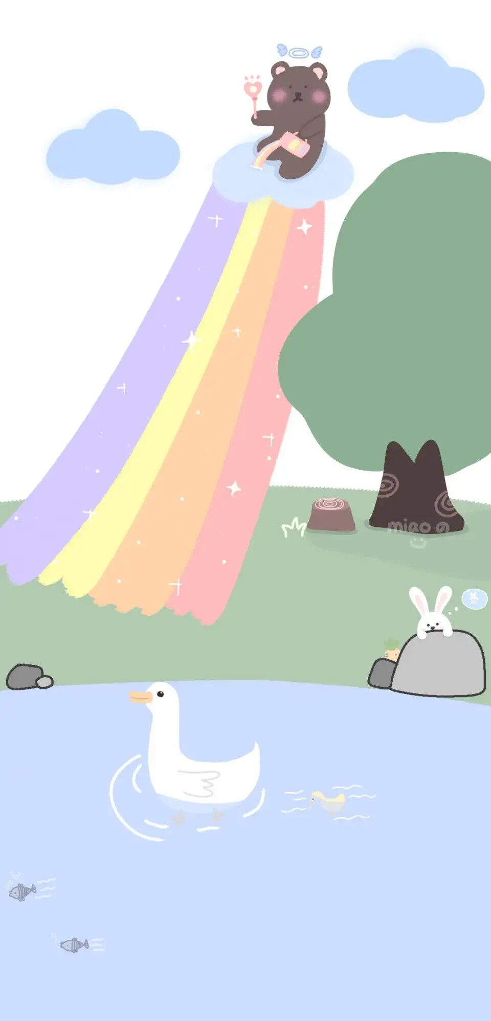 今天累了，明天想你