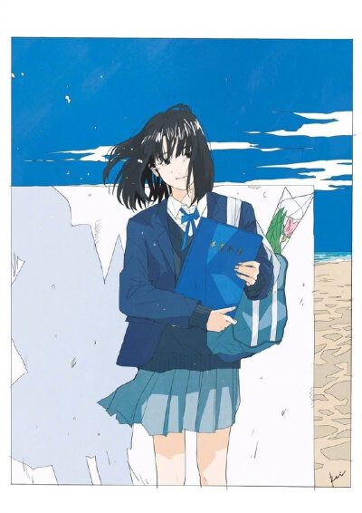 小女孩儿，日本插画师 かとうれい rei kato ( rainnu_ ) （转）