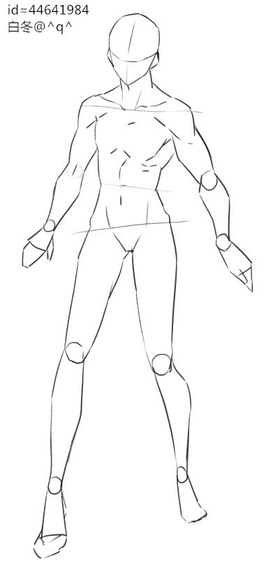 关于人体动态的素材分享！喜欢可以参考