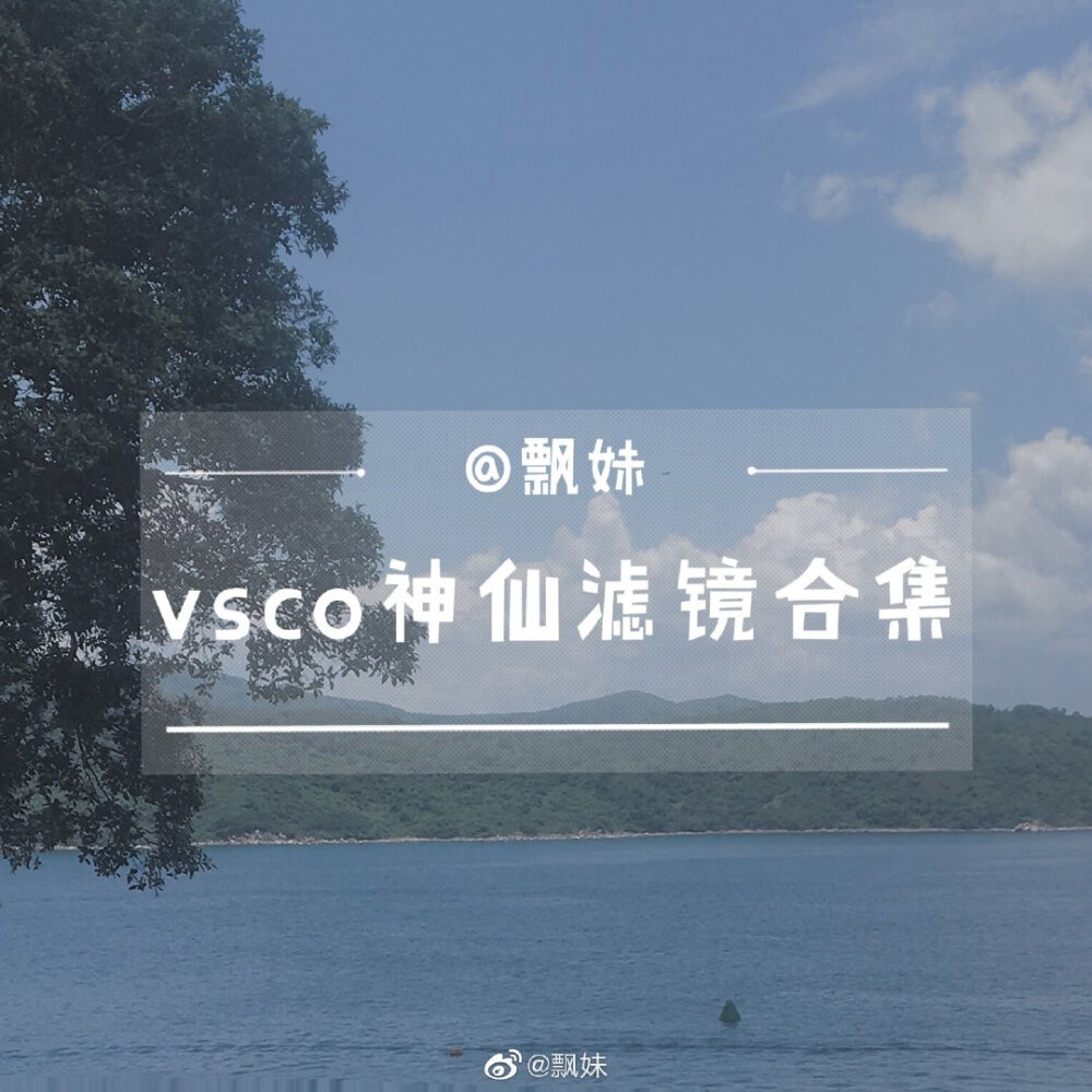 vsco滤镜调