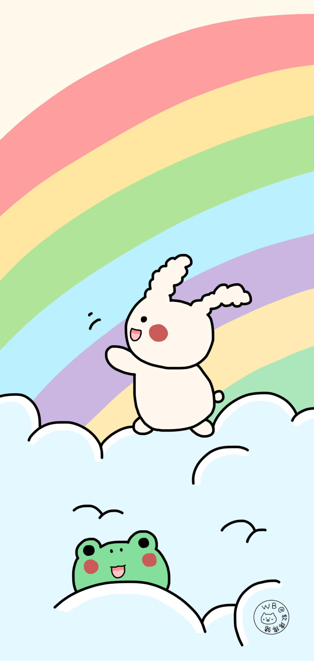 wb：软绵绵猪/壁纸/侵删