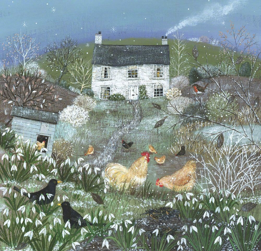 【绘画作品】画家 Lucy Grossmith 画笔下的田园四季 | www.heart-to-art.com