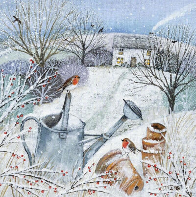 【绘画作品】画家 Lucy Grossmith 画笔下的田园四季 | www.heart-to-art.com