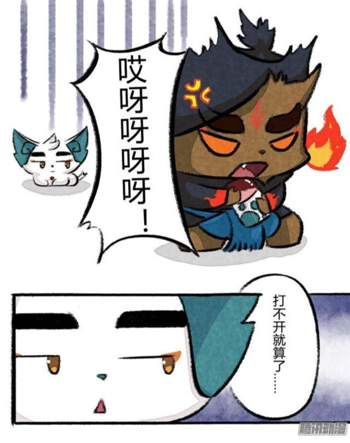 京剧猫喵日常小漫画