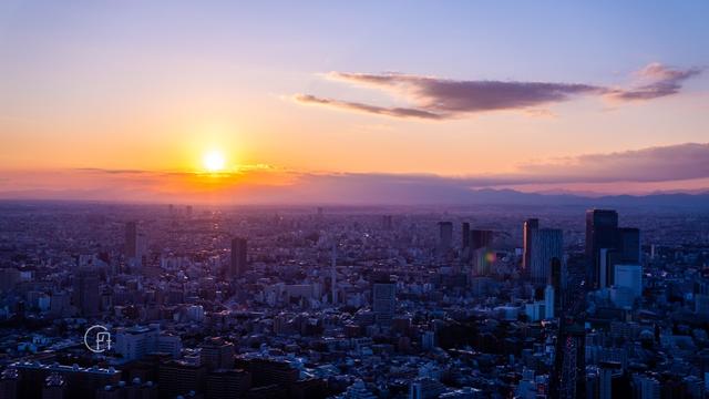 日本浅草寺 东京塔 富士山 初日航班 六本木