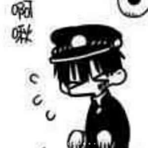 关注 地缚少年花子君小表情●^● #地缚少年花子君 #动漫表情包 #黑白