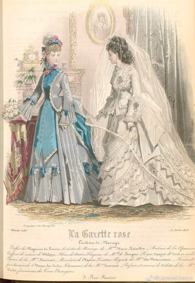 19世纪 婚纱
