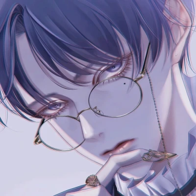 动漫腹黑男头