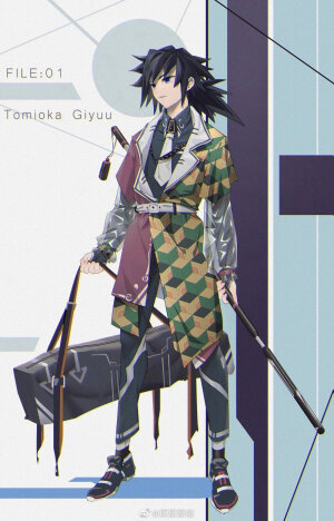 #鬼灭之刃##我妻善逸##富冈义勇##时透无一郎##蝴蝶忍# 
是帅气的现代装！
快看：灰吾丶（原作者声明转载只需标出处） ​