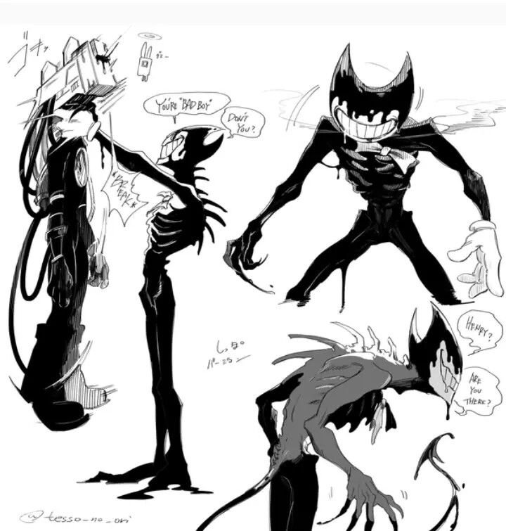 墨水恶魔ink Demon bendy